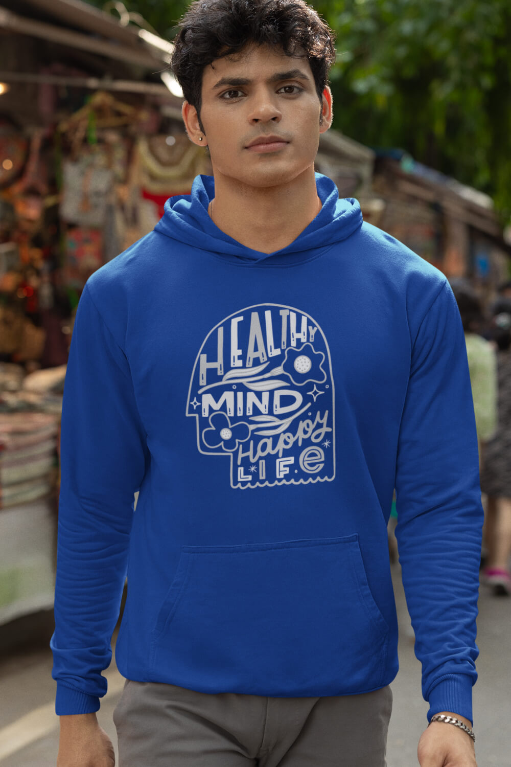 Healthy Mind, Happy Life | Regular Fit | Unisex Hoodies