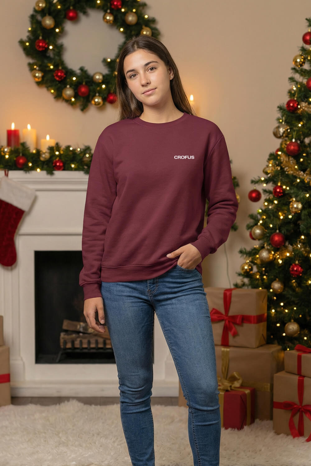 Holly Jolly Unisex Holiday Sweatshirt