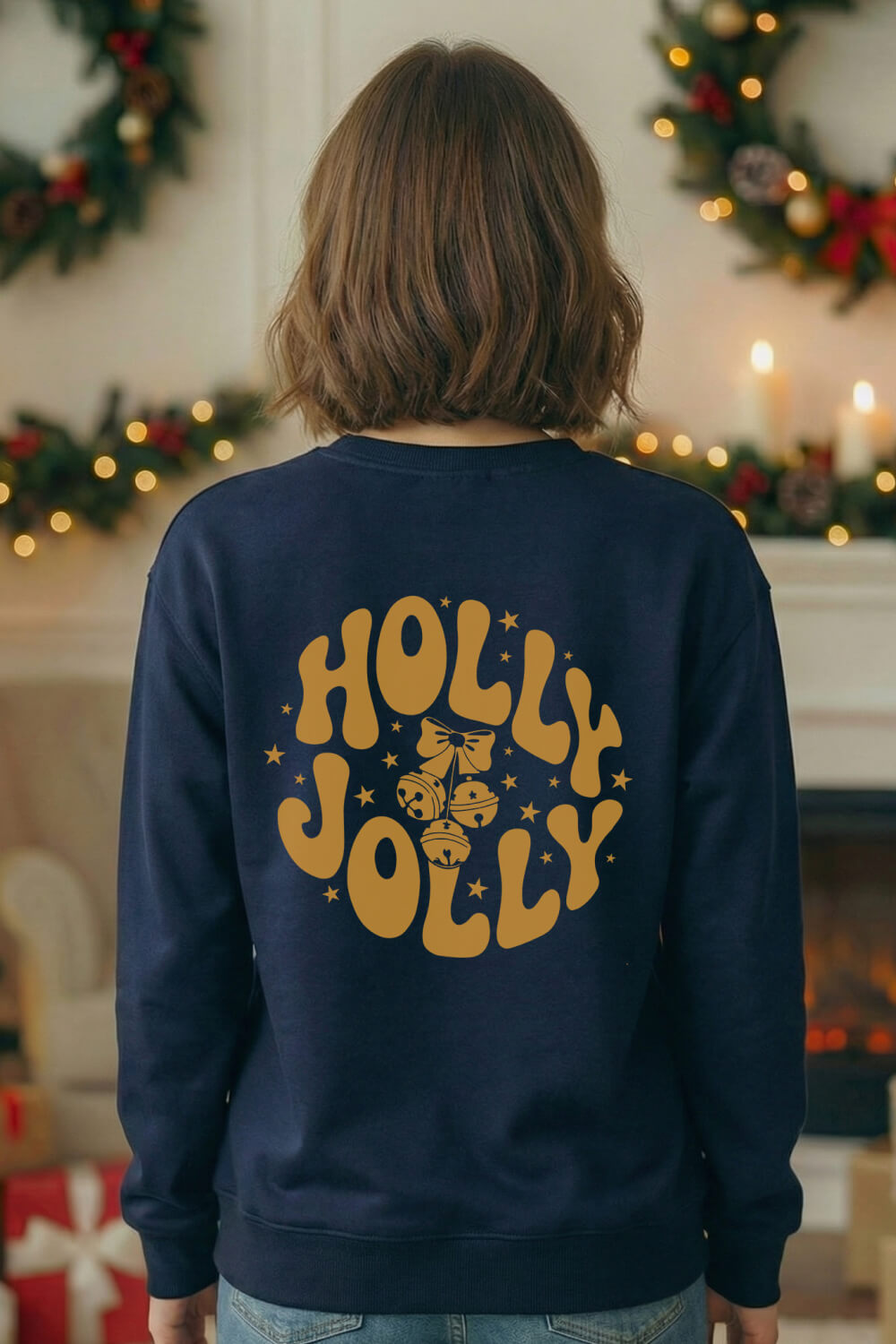 Holly Jolly Unisex Holiday Sweatshirt