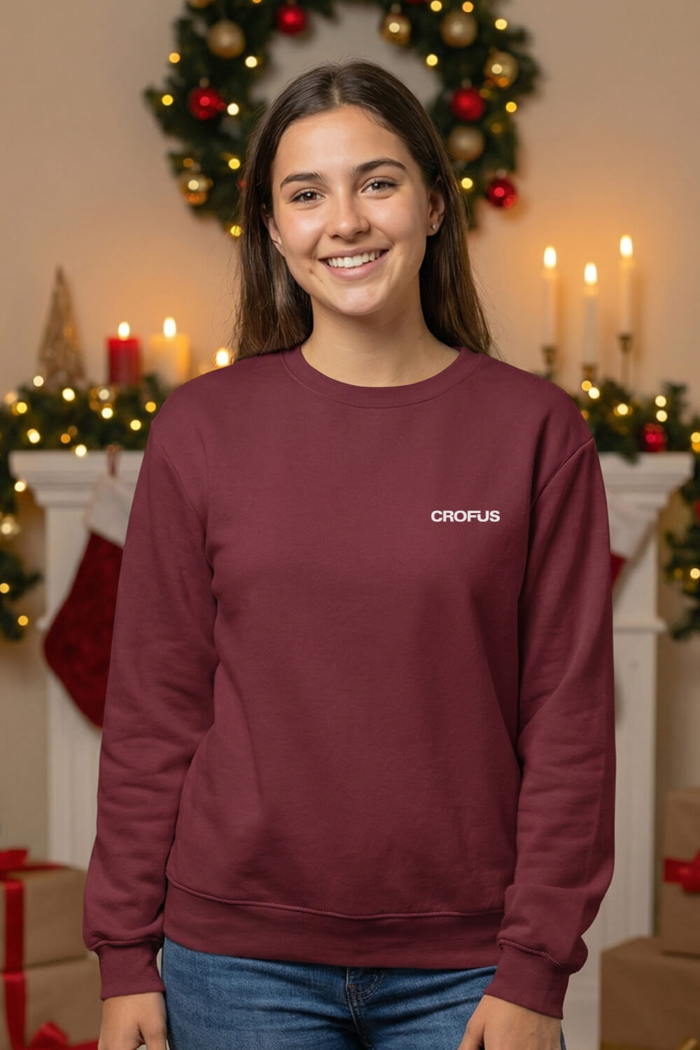 Holly Jolly Unisex Holiday Sweatshirt