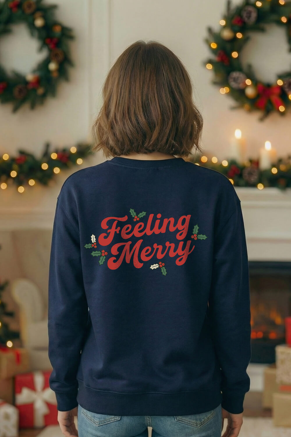 Feeling Merry Unisex Sweatshirt | Cozy Festive Wear