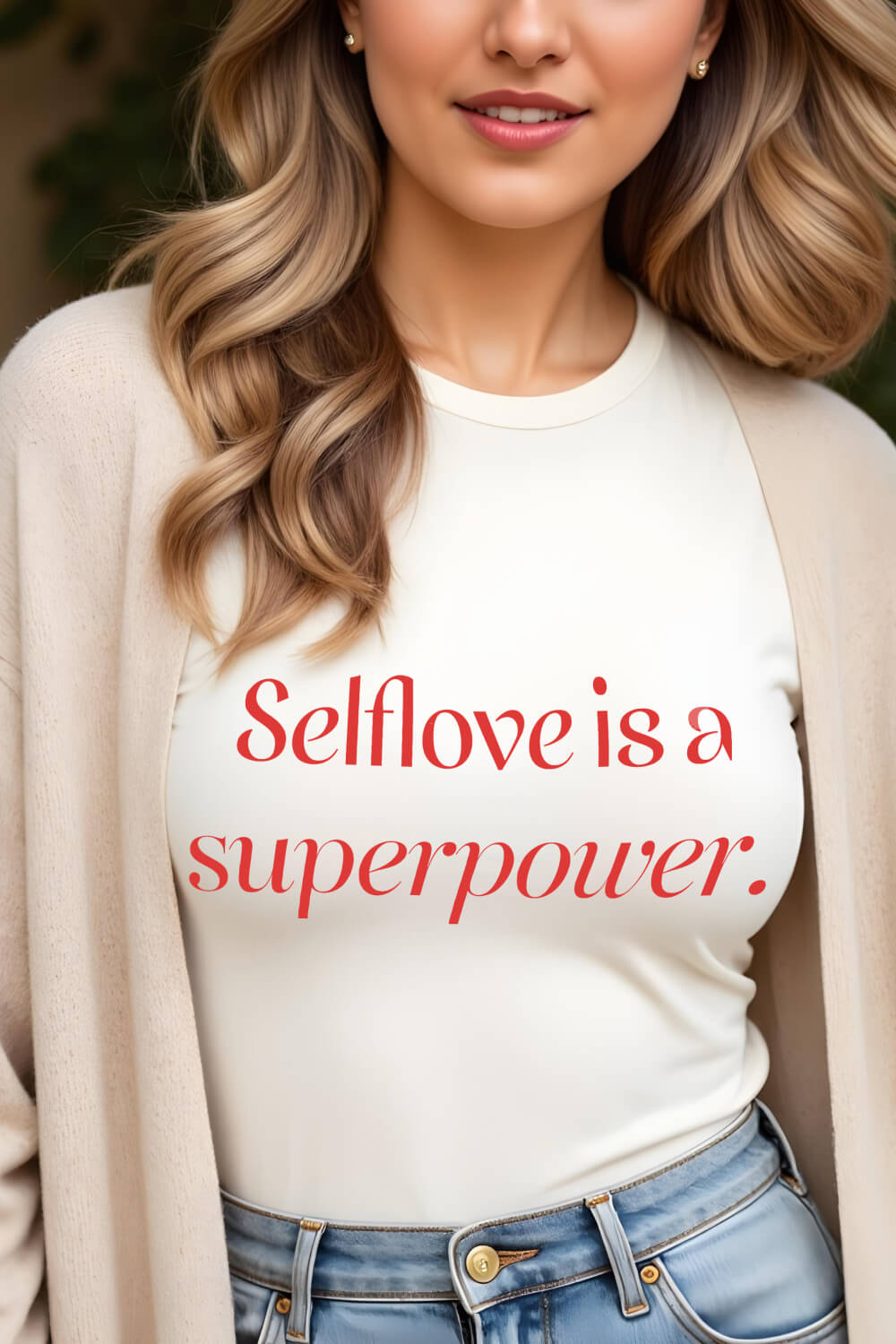 Self Love is a Super Power | Premium Women's T-Shirt