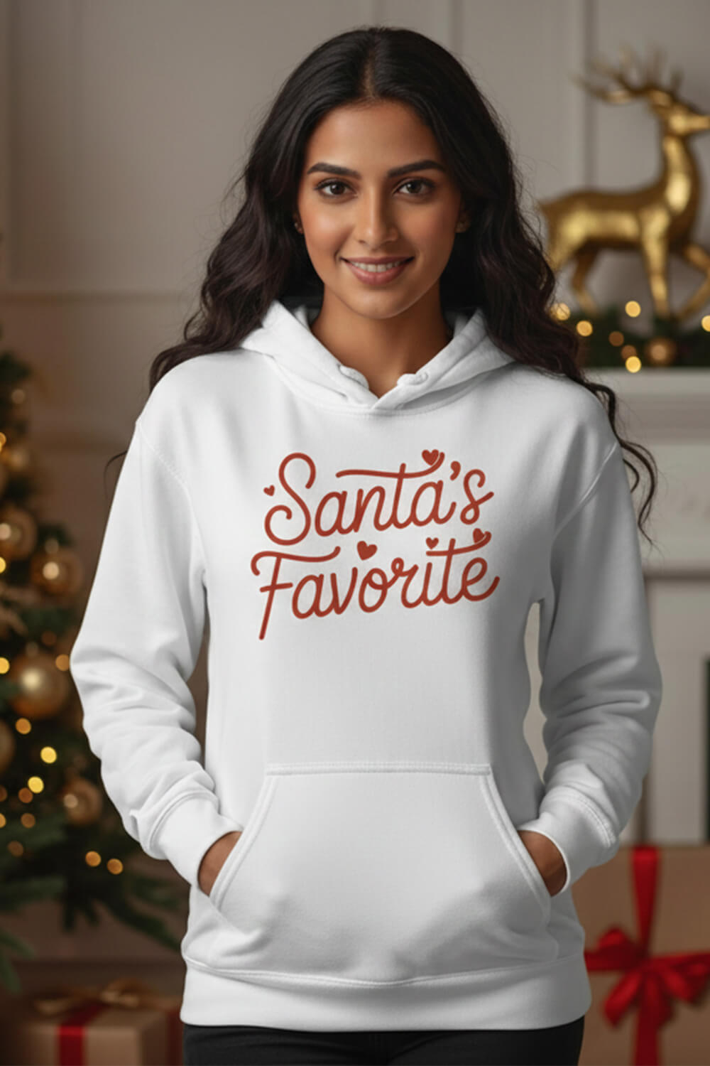 Santa’s Favourite Unisex Hoodie
