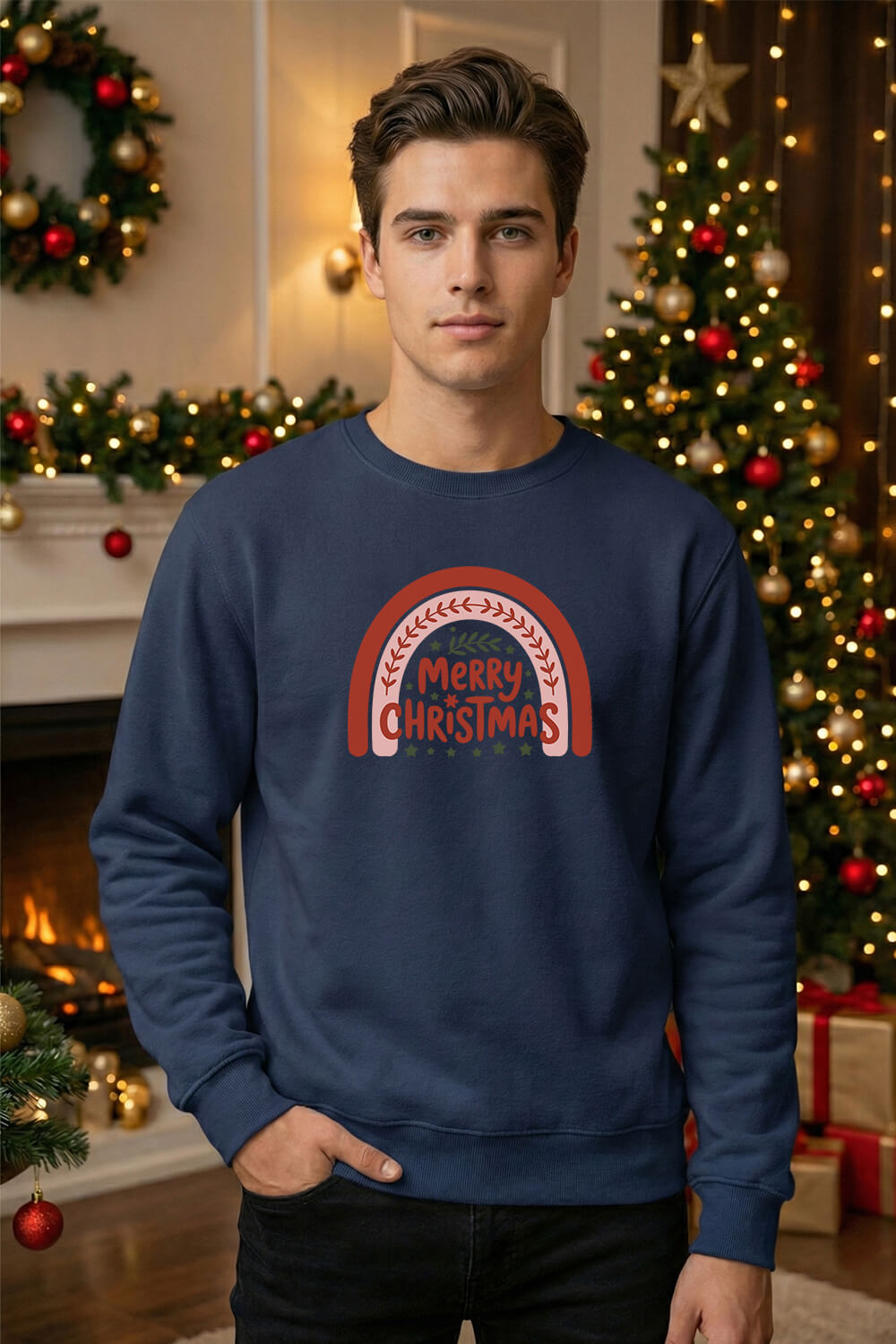 Merry Christmas Unisex Sweatshirt | Cozy Festive Winter Wear