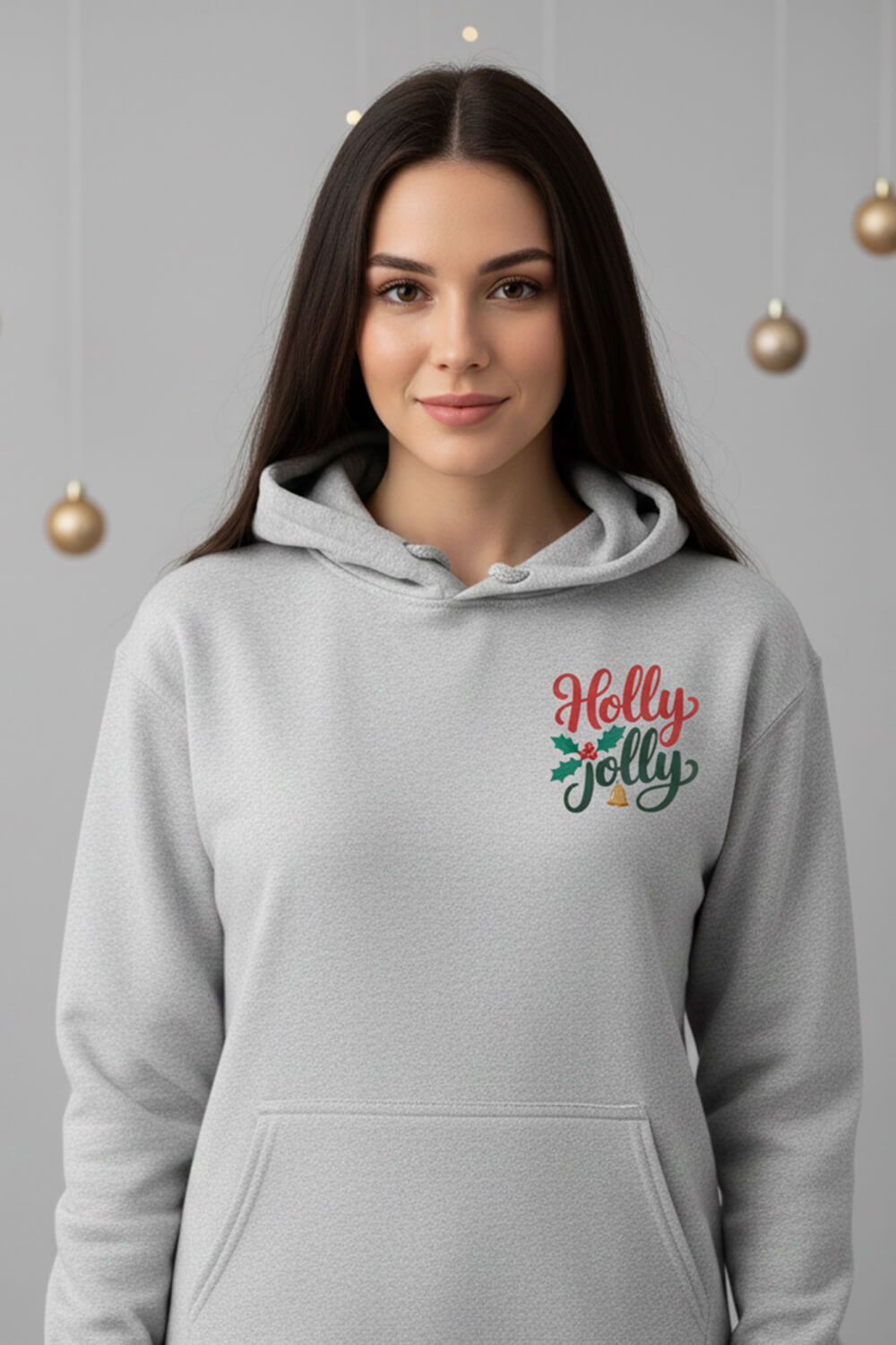 Ho Ho Ho | Holly Jolly Unisex Christmas Hoodie
