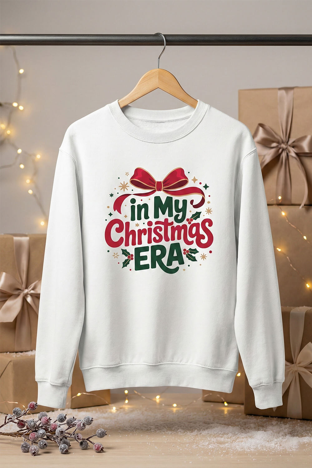 In My Christmas Era – Unisex Winter Sweatshirt